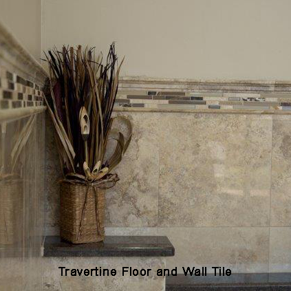 Travertine Wall and Backsplash Tile